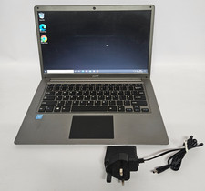 JDW 14.1" Notebook Laptop, Windows 10, 32GB HDD, 2GB RAM, Micro-SD Slot, Charger