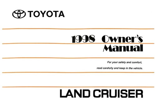 1998 toyota land - 1998,