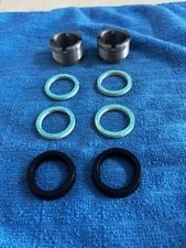 Vincent ET127, ET123, ET104 Pushrod Tube Nut & Seal Set-Top Quality UK Made HRD