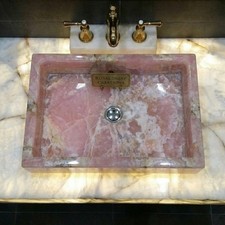 Pink Onyx Vessel Sink