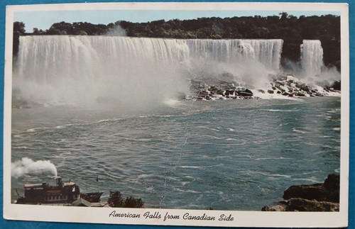 American falls from canadian - from,