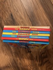 Collection Of 7 Dandy Annuals. 1980s. Excellent Condition.