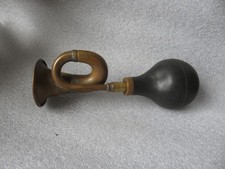 VTG Antique Brass Car Horn Old