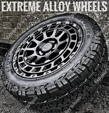 18" Black Swamper Alloy Wheels Volkswagen T3 T4 Vans + All Terrain Tyres