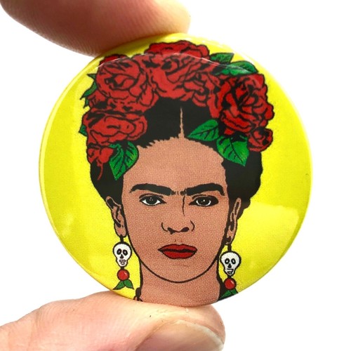 Frida kahlo inspired 38mm - frida,