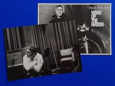 PAUL WELLER Wake Up The Nation UK 2010 set of 2 300mm x 210mm promo photos
