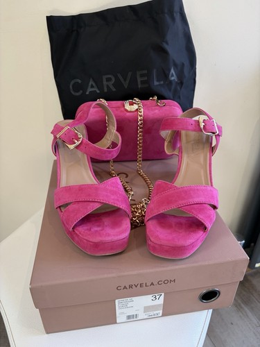 Carvela fuschia pink suede - carvela,