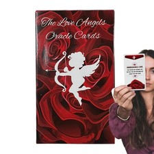 The Love Angel Oracle Cards Full English Tarot Cards Fate Divination Tarot Deck 
