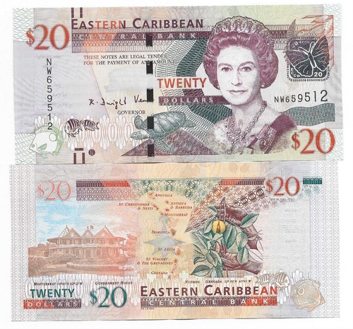 Eastern caribbean dollars - caribbean,