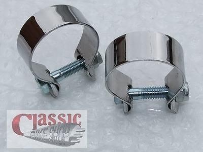42mm exhaust clamps - clamps, bsa