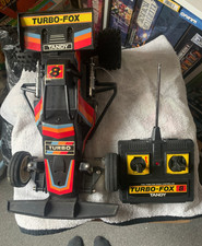 Vintage Tandy Turbo Fox Remote Control Car RC radio buggy spares or repairs