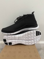 Size 11.5 Nike Free Chukka Woven Night Stadium/Sport Turq-White 574264-031