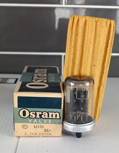 Osram u101 vacuum tube radio - tube,