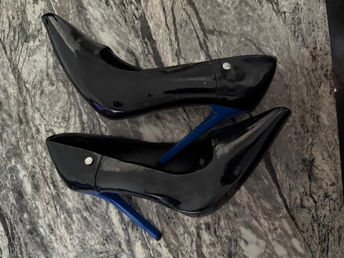 Ladies black versace shoes - ladies, uk
