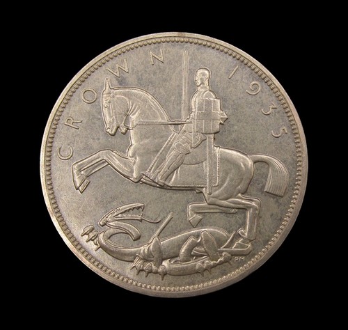 George 1935 silver rocking - 1935,