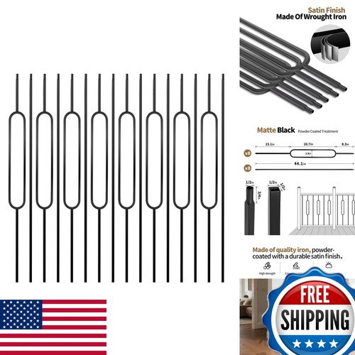 Pcs iron balusters 44in - 16,