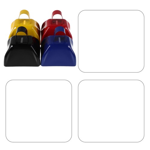 4pcs loud metal cowbells - loud,