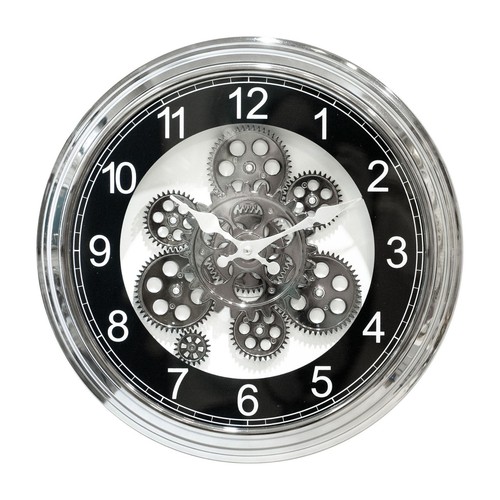 Gear wall clock mechanical - wall,