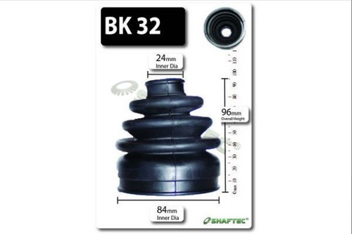 Shaftec boot kit - cv, bk32