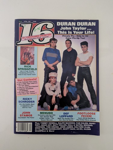 Vintage magazine apr 1984 - -,