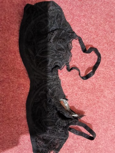 Black bra - black,