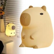 Capybara Night Light Cute Touch Lamp 2 Gear for Home Bedroom Decor Xmas Gifts