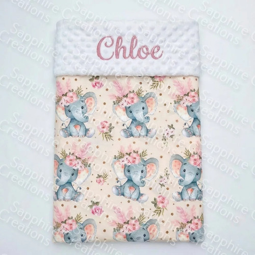 Elephant baby girls pink - girls,