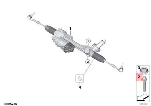 Bmw oem mini hexagon - mini, nut