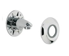Aqualisa Wall outlet assembly - Chrome - 215016