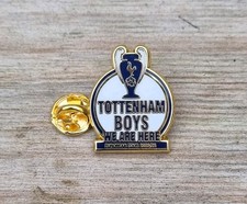 Tottenham Boys WE ARE HERE European Tour 3D Printed Pin Badge.