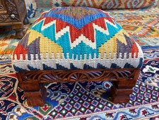Afghan Mazar Kilim Camel Wool
