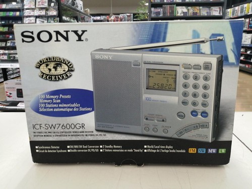 Sony icf sw7600gr shortwave - sony, icf-sw7600gr