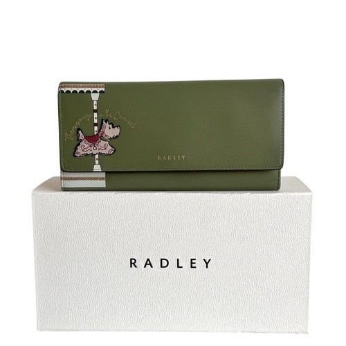 Radley purse green leather - radley,