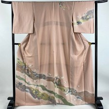 Japanese Silk Houmongi Kimono