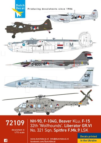 Dutch decal 72109 - decal, nh-90