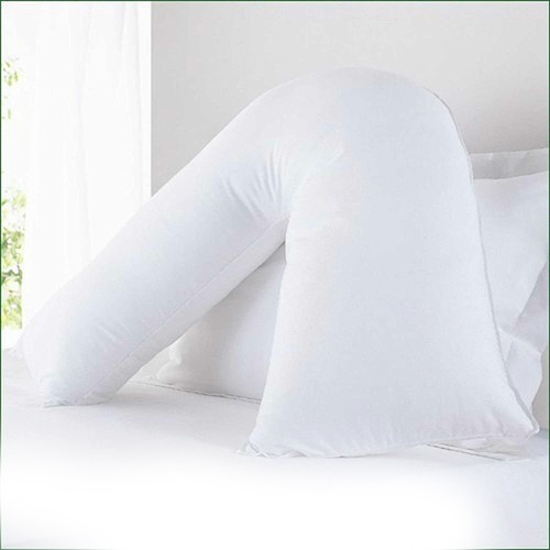 Shaped pillow extra - v,