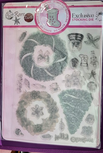 Large clear stamp set - a4, rare