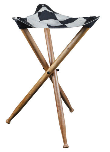 Checkered flag portable tripod - checkered,