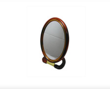 Double Sided Desk Table Stand Mirror One Side Magnifying One Side Regular 16cm