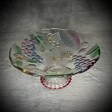 SOGA Japan Pressed Glass Bowl