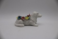 Pin Cushion Vintage Ceramic Dog