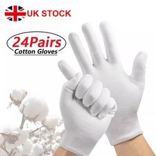 24 pairs, 100% COTTON WHITE