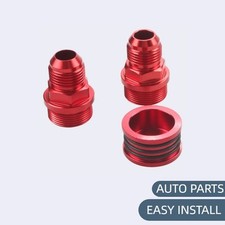 Rear Block Breather Plug with Fittings for Honda B16 B18 Oil Catch Can