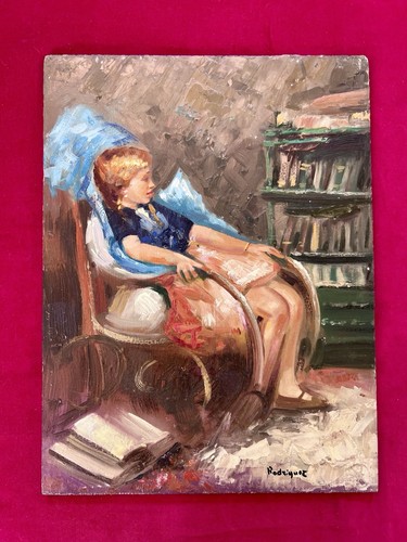 Vintage italian oil - vintage,