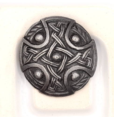 Vintage celtic knot brooch - celtic,