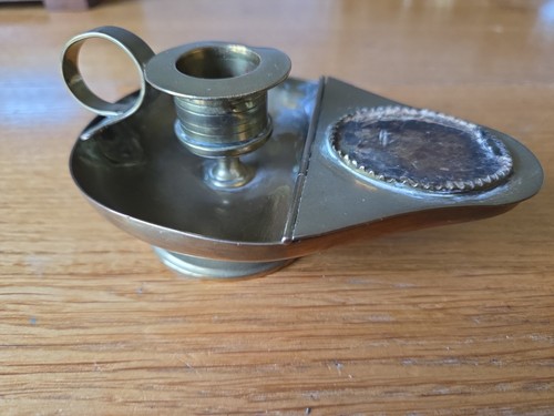 Antique brass chamber - brass,