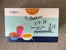 1:1 diet products left over