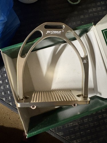 Jin stirrup titanium gold - jin,