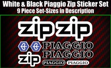 Piaggio ZIP Sticker Decal 9