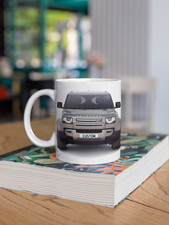 Personalised Land Rover Defender X-Dynamic Coffee Mug Gift Choice Colour